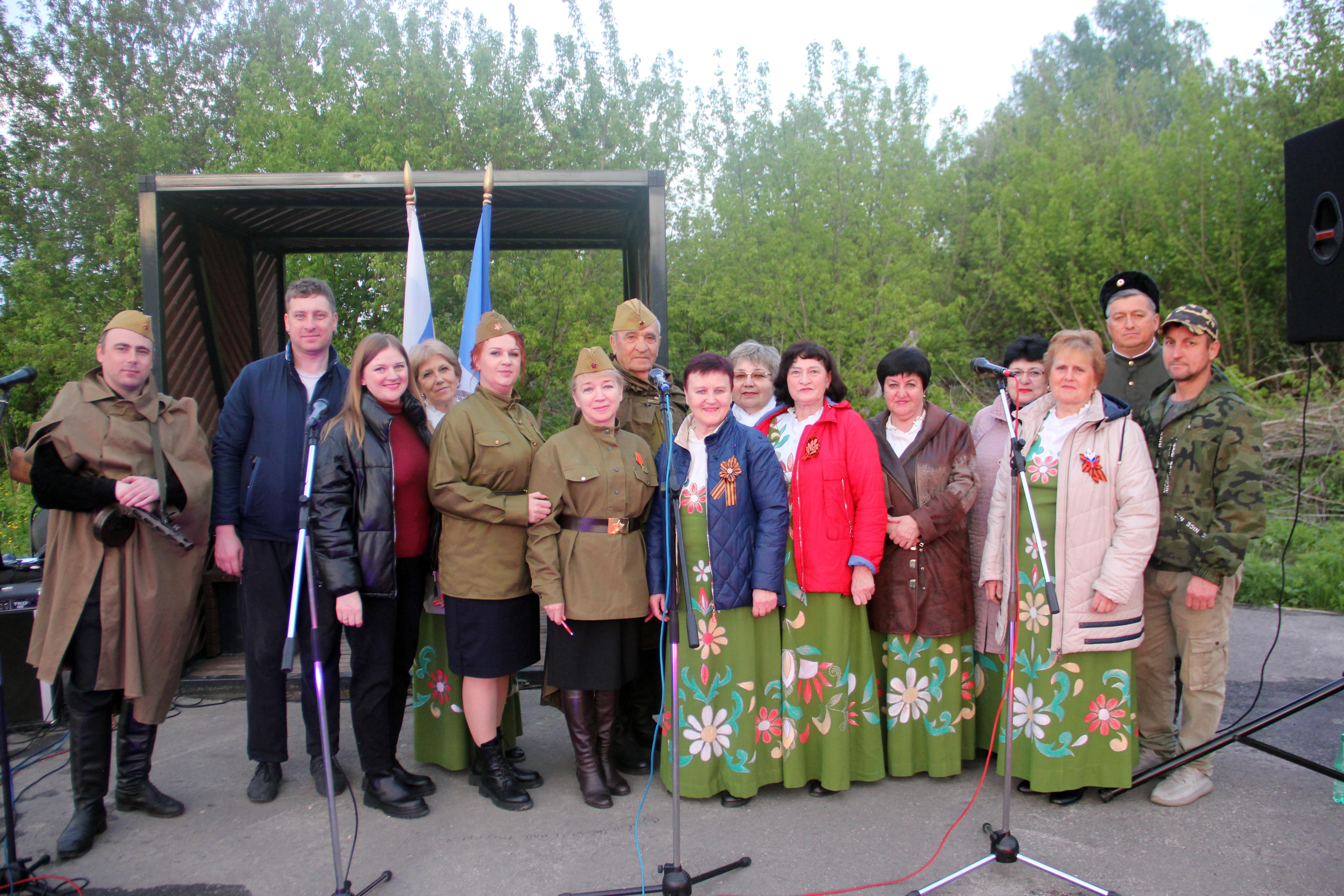 7 мая в сквере Строителей состоялся концерт «Мужество. Память. Победа».